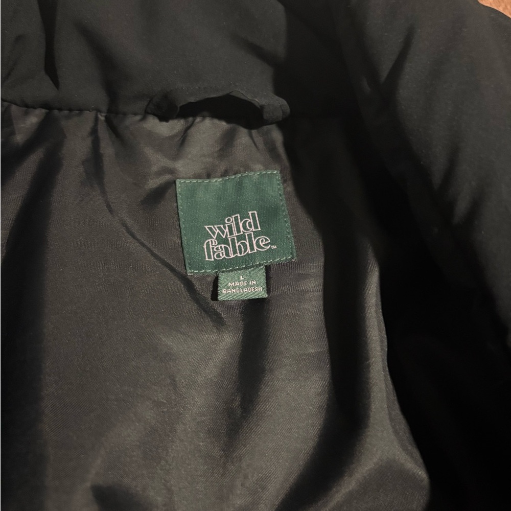 Wild Fable Black Puffer Jacket - Picture 3 of 3